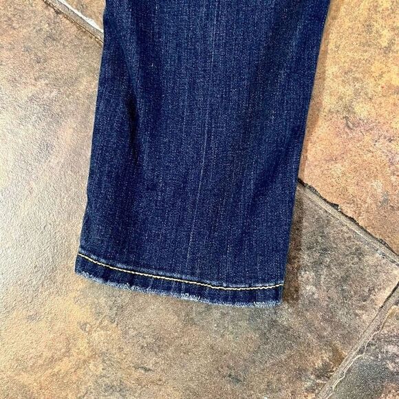 New York & Company Distressed Patch Denim Jeans 14 - Picture 12 of 12